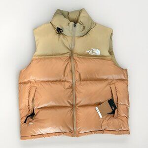 The North Face Almond Butter 1996 Retro Nuptse 700 Down Vest Jacket NWT